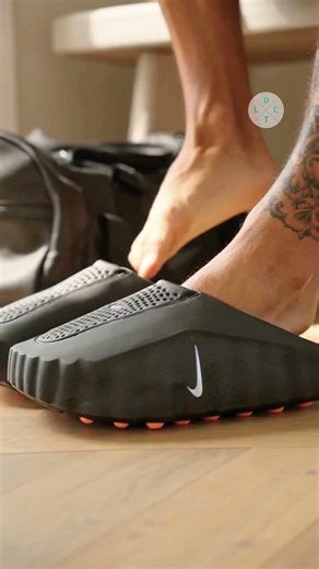 Nike Mind 001 Black Chrome on foot — slip-on best seller ⚡️