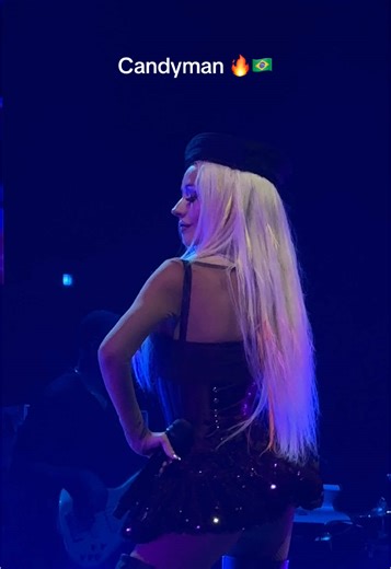Christina Aguilera's Candyman Performance in Rio