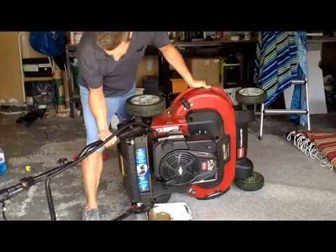 Toro Timemaster Oil Change - Quick and Easy