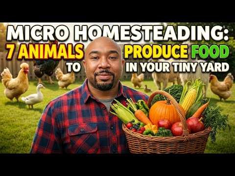 Backyard Homesteading 7 Animals That Don't Need Much Space