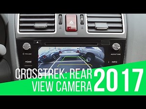 2017 Subaru Crosstrek: Rear View Camera
