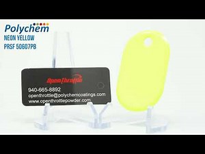 Neon Yellow (PRSF 50607CN) Powder Coating from OpenThrottle