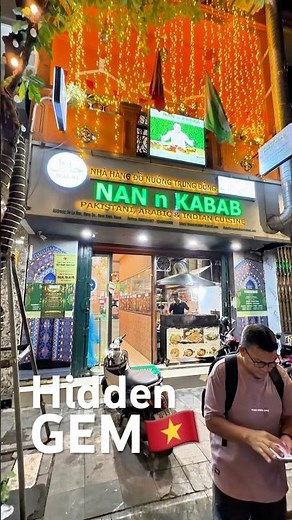 Best Halal Food in Hanoi 🇻🇳🔥 Nan n Kabab You MUST Try! #foodie #halalfood