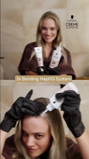 Schwarzkopf Creme Supreme Coloration mit 3x Bonding HaptIQ System