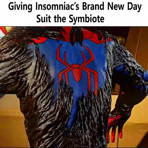 Giving insomniac's Brand New Day suit the Symbiote using MODS!