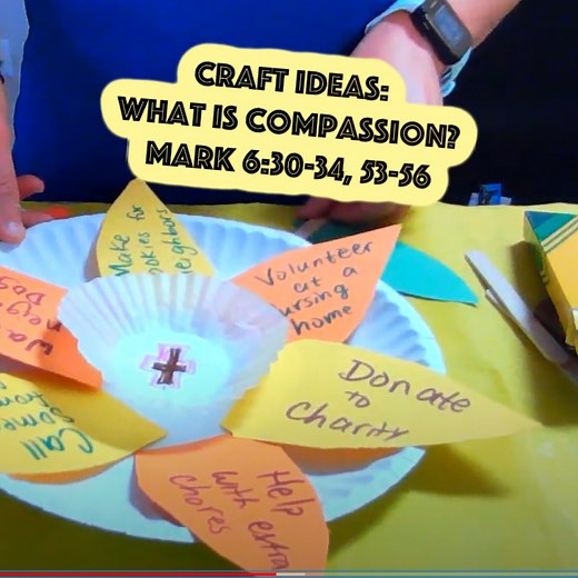 Bible Craft Ideas on Compassion - Ministry To Children