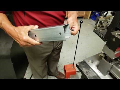 How to Punch Through Square Tubing