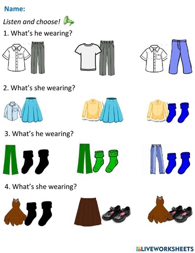 Everybody Up 2 - Unit 4 - Lesson 1 worksheet