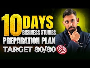 Business Studies 80/80 Perfect Plan | Class 12 | Boards 2026 | Isse Acha Kuch Nai
