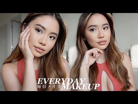 EVERYDAY MAKEUP ROUTINE | *updated* natural & dewy look ❥(ENGLISH CC)