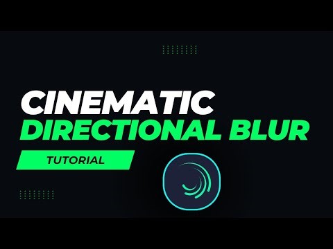 Insane Directional Blur Effect in Alight Motion 🔥 | Smooth Cinematic Edit Tutorial 2025