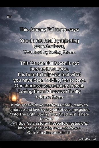 In my guide, Into the Light, you will realize shadows are not flaws; they are protective patterns. This guide is compassion-led shadow integration, not force. Here for you if you feel called 🤍 🔗https://stan.store/Thesoulfulonestudio/p/into-the-light-loving-your-shadows- Or link to stanstore in bio. #spirituality #transformation #moon #shadowwork #journaling