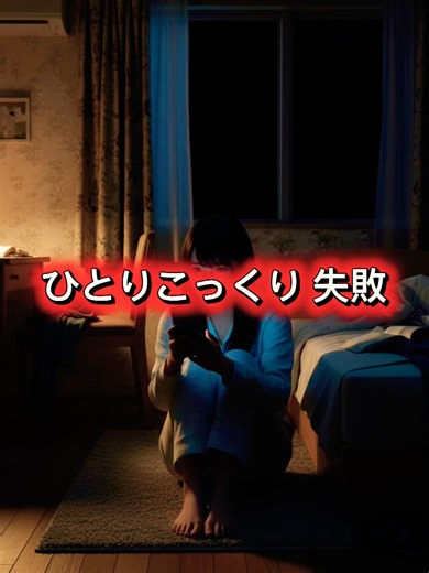 【ひとりこっくり失敗】 #shorts # #怖い話 # #一分でわかる #こっくりさん #ひとりこっくり # #allclear #都市伝説