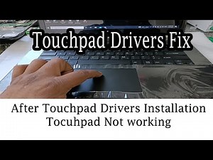 Touchpad Not Working After Driver Installation | 10th 11th Gen Laptop Fix | Windows 10/11 Solution