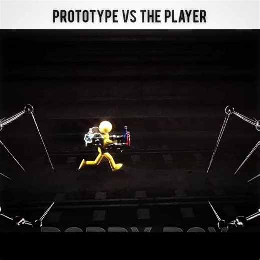 Prototype vs the player!! ☠️ - poppy playtime chapter 5