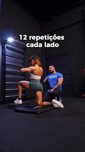 Quanto mais amplitude no movimento, mais o glúteo trabalha.