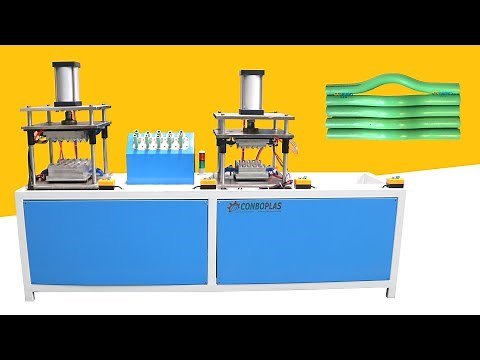 How to bend PPR water pipe? Φ20/25/32mm PPR pipe bending machine, bridge bending, crossover bending.