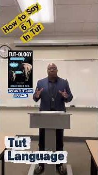 6 7 - Say it in Tut Language #67 #tut #tutnese #tutlanguage #six #seven