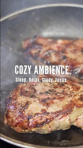 Cooking Soundscapes, Soothing Sizzling Sound for Stress Relief | Cozy Ambience #asmrcooking