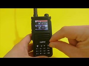 Radtel RT-470X - Repeater Programming - How to Set and Save Repeater Channel - работа через репитер