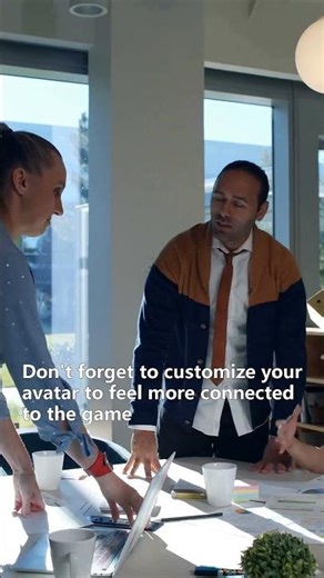 Don't forget to customize your avatar to feel more connected to the game