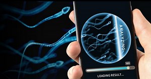 Smartphone sperm test