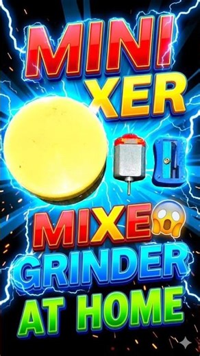 mini mixer grinder at home || #shorts​ | #ytshorts​ | #trendingshorts