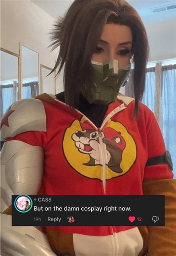 so much for waiting until momocon. my bad yall 😌 anyway... bucky bucc-ees. bucc-ee barnes? the winter beaver. i give up - #buckybarnes #buccees #wintersoldier #buckycosplay #marvelrivals