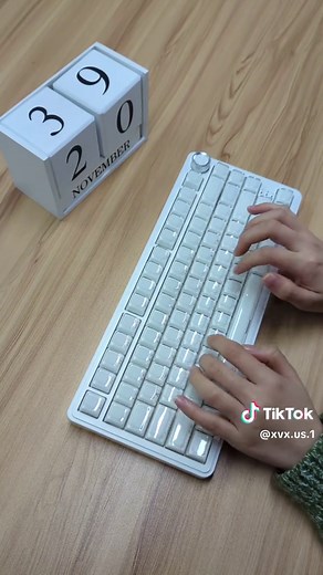 XVX Crystal Jelly R2 Translucent Keycaps for Your Desk Setup