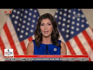 🔴 South Dakota Governor Kristi Noem Speech at RNC 2020