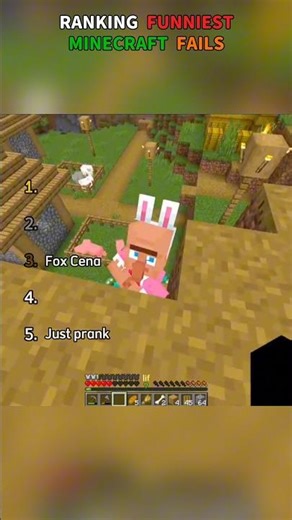 Funniest Minecraft fails😂😭