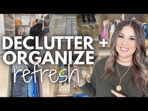 2025 FALL DECLUTTER + ORGANIZE REFRESH | HUGE DECLUTTERING MOTIVATION | DECLUTTER + ORGANIZE WITH ME