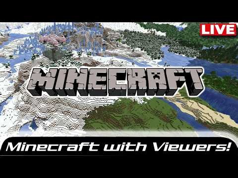 🔴Minecraft with viewers! (IP: play.cepheusmc.uk)