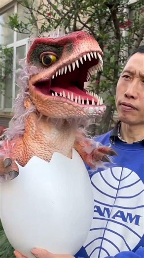 dinosaur puppet