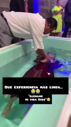 Emotional Religious Ceremony: Baptism Experience Showcased