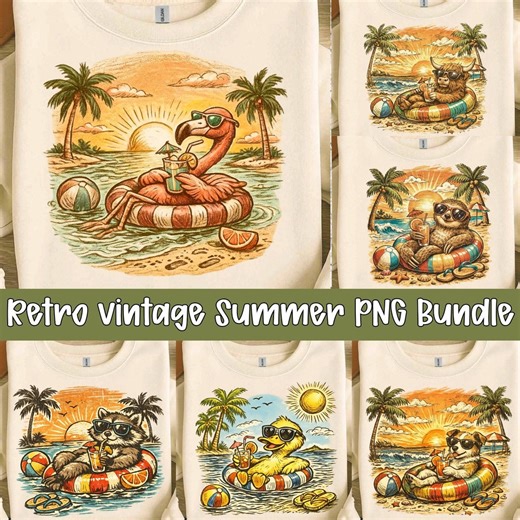 Summer Png Bundle, Summer Vibes Png, Beach Png, Salty Summer Png, Tropical Vacation Sublimation Design (digital Download) - Etsy