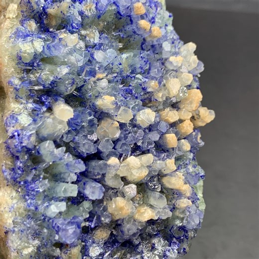 Rare 740g Azurite on Smithsonite Double-sided Crystal Specimen Afghanistan - Etsy