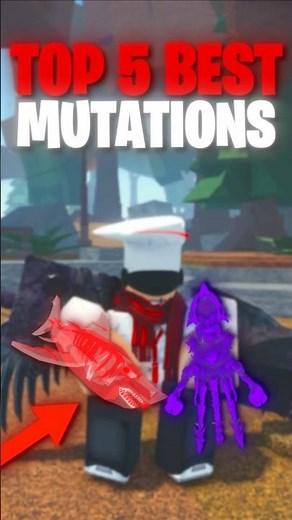 TOP 5 BEST MUTATIONS In Fisch! #fisch #roblox