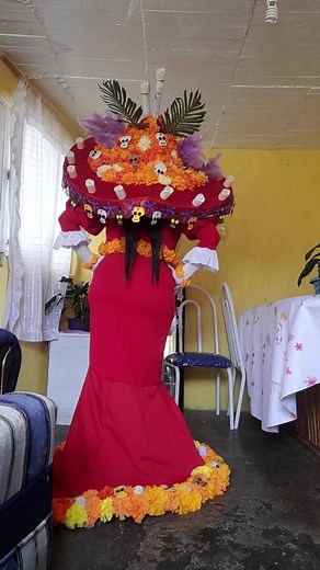 Catrina: Cosplay del Libro de la Vida para Día de Muertos