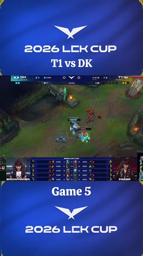 T1 vs DK Game 5 Highlights LCK Cup 2026