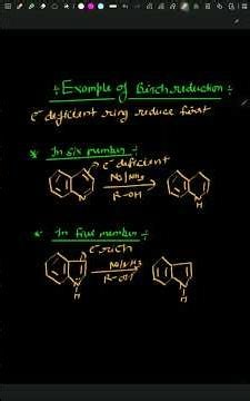 Example of birch reduction #jee #trick #exam #education