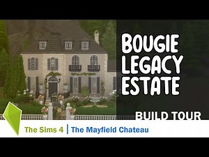 Wealthy Estate for Generational Gameplay | Sims 4 French Country Chateau Build