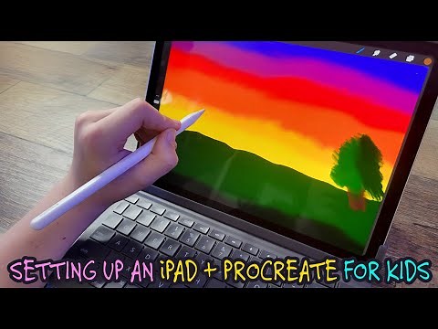 How to Set Up iPad + Procreate for Kids - Digital Art Tutorial 🖍️