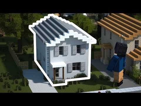Filling My Minecraft City With Realistic Houses (Day 2)