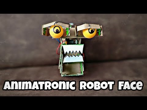 How to make a animatronics robot face - Jugad Machine
