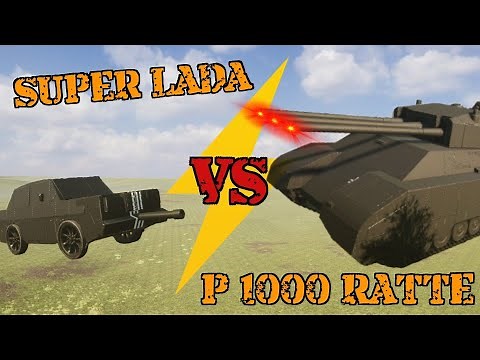 Super Lada Vs Super P1000 Ratte - Sprocket