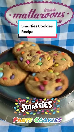 Colorful Smartie Cookies Recipe