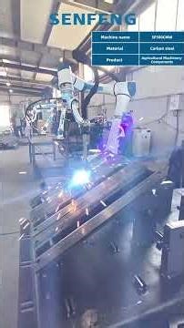 Collaborative Robot Arc Welding Machine | Carbon Steel Agricultural Machinery Components