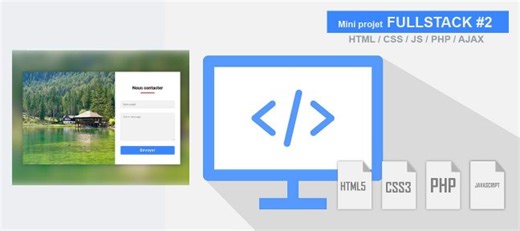 Mini FullStack #2: Créer un formulaire de contact - Extrait de formation | Tuto.com