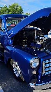 Classic 1951 GMC 100 Pickup Restomod : WALKAROUND, ENGINE & INTERIOR DETAIL 4K VIEW #gmc #car #v8